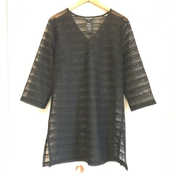 Black Lacy Cover Dress - Picture 3 of 15